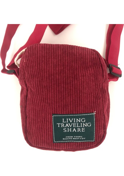 Kadın Crossbody Messenger Omuz Kadın Kadife Çanta (Yurt Dışından)