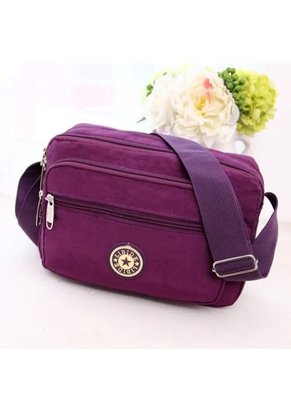 Korean Chaosila Oxford Single Shoulder Canvas N's Collection Mobile Phone Messenger Crossbody Çanta (Yurt Dışından)