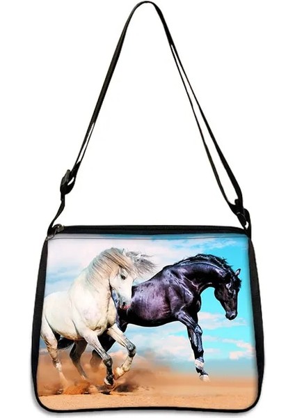 Hayvan Kanvas Omuz Kadın Messenger Kız Seyahat Kadın Çapraz Çanta (Yurt Dışından)