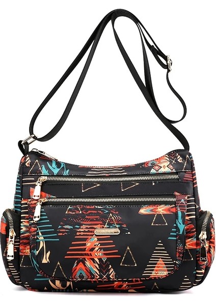 Çiçek Kırsal Oxford Kadın El Kadın Crossbody Omuz Messenger Iplik Çanta (Yurt Dışından) modelleri