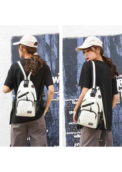 Küçük Crossbody Kadın Postacı Askılı Göğüs Kadın Mini Seyahat Spor Omuz Paketi Çanta (Yurt Dışından) fiyatları