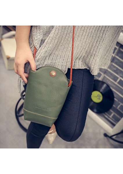 Küçük Crossbody Omuz Kadın Muhtasar Katı Eğlence Sigle Omuz Küçük Çapraz Vücut Çanta (Yurt Dışından) modelleri