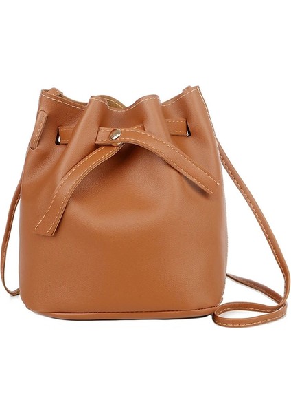 Kadın Düz Kova Ilkbahar Kadın Omuz Çanta (Yurt Dışından)