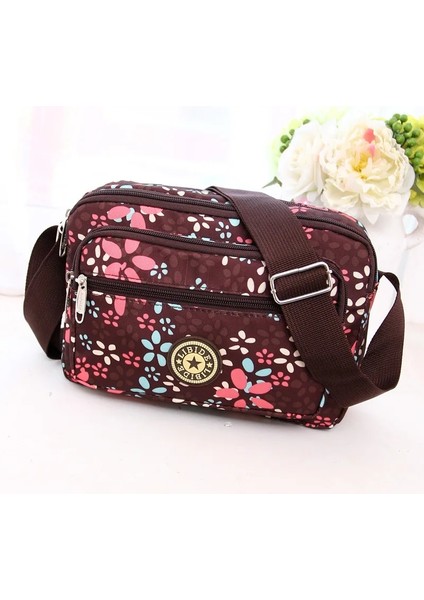 Renk3 Kore Chaosila Oxford Tek Omuz Kanvas Kadın Koleksiyonu Cep Telefonu Messenger Crossbody Çanta (Yurt Dışından)