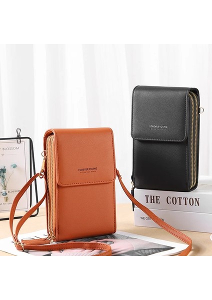 Kadın Crossbody Cüzdan Kadın Omuz Kadın Çok Fonksiyonlu Cep Telefonu Cebi Kız Çanta (Yurt Dışından) indirimleri