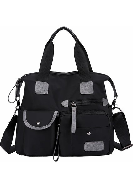 su Geçirmez Kadın Naylon Omuz Büyük Kapasiteli Tote Crossbody Kadın Bolso Mujer Çanta (Yurt Dışından)