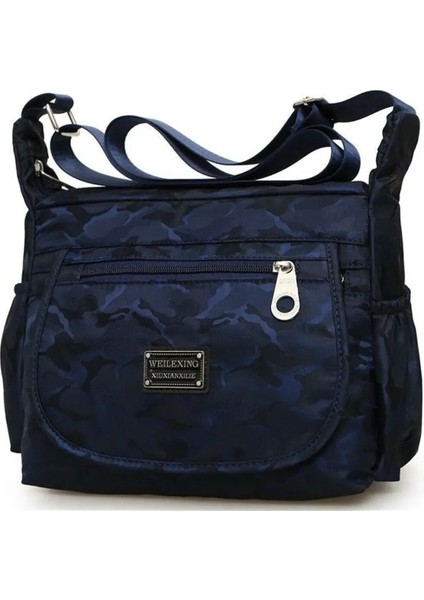 F Kadın Çok Cepli Messenger Çapraz Vücut Kadın Hobo Omuz Çok Cepli Seyahat Kadın Çanta (Yurt Dışından)