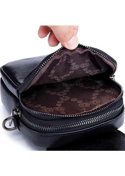 Kadın Cep Telefonu Telefon Cebi Deri Omuz Kadın Crossbody Telefonlar Küçük Çanta (Yurt Dışından) modelleri