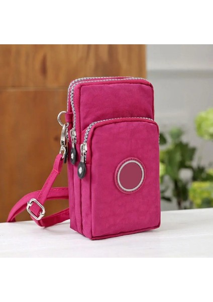 Mini Çapraz Vücut Cep Telefonu Omuz Kılıfı Kemer Kadın Cüzdan Kılıfı Omuz Cep Telefonu Çanta (Yurt Dışından)
