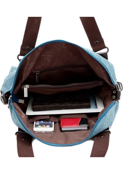 Vintage Graffiti Kadın Kanvas Kadın Ünlü Omuz Kadın Tote Büyük Crossbody Muje Çanta (Yurt Dışından) modelleri