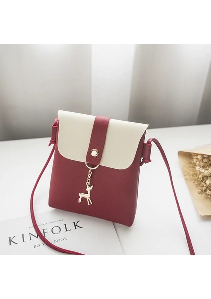 x 3cm Kadın Cep Telefonu Kişilik Geyik Çekicilik Tek Omuz Çapraz Çanta (Yurt Dışından)