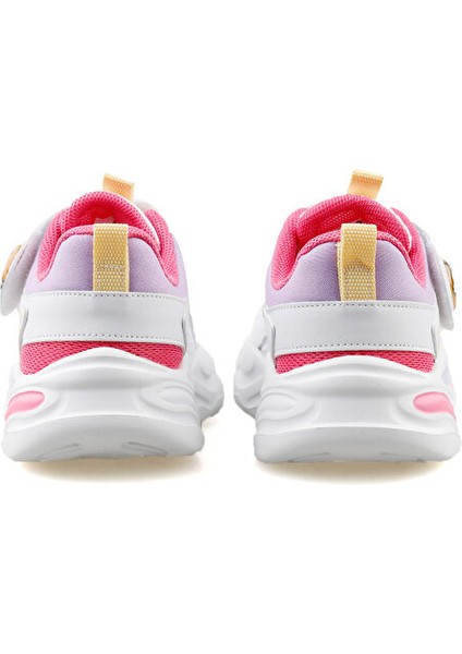 PP24 1618 Beyaz Fuşya Lila Çocuk Günlük Ayakkabı PP24-1618-BEYAZ-FUSYA-LILA Beyaz fırsatları