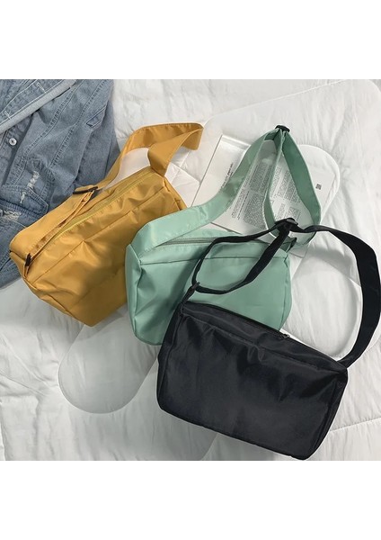 Kore Tuval Crossbody Naylon Su Geçirmez Kadın Kız Öğrenci Omuz Messenger Kitap Çanta (Yurt Dışından) fırsatları
