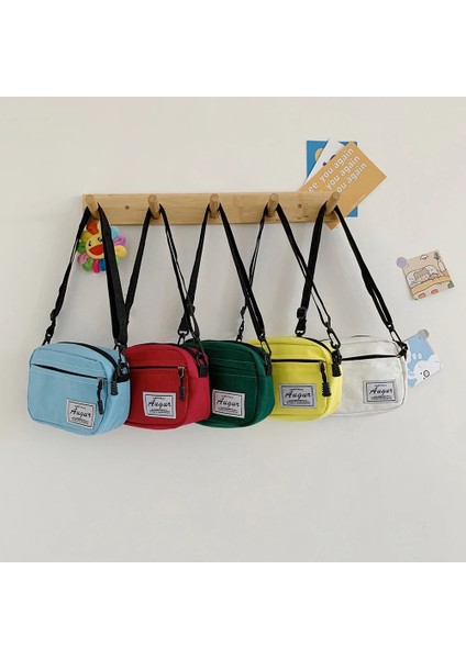 Kadın Unisex Fanny Crossbody Günlük Düz Trend Kare Günlük Omuz Paketi Harajuku Kore Çanta (Yurt Dışından) modelleri