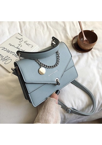 15X Kızlar Küçük Kare Ummer Zincirler Kadın Omuz Kilit Gelgit Çapraz Kadın Çanta (Yurt Dışından) fırsatları