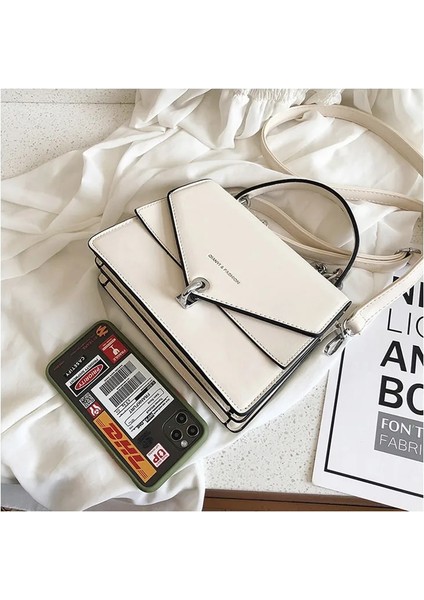 15X Kızlar Küçük Kare Ummer Zincirler Kadın Omuz Kilit Gelgit Çapraz Kadın Çanta (Yurt Dışından) indirimleri