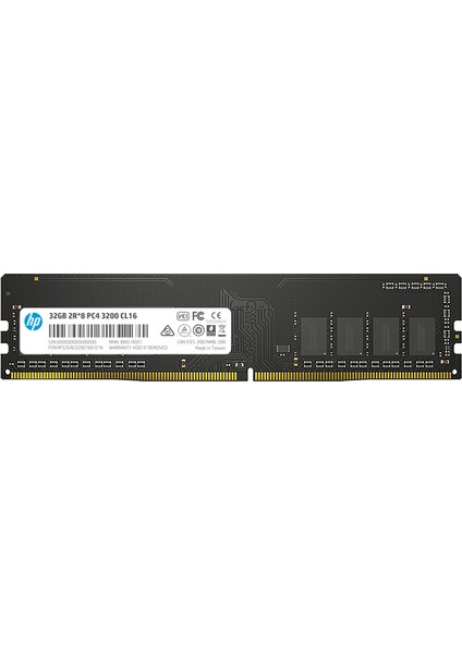 Hp V2 18X18AA 32GB 3200MHZ Ddr4 U-Dımm Pc Ram