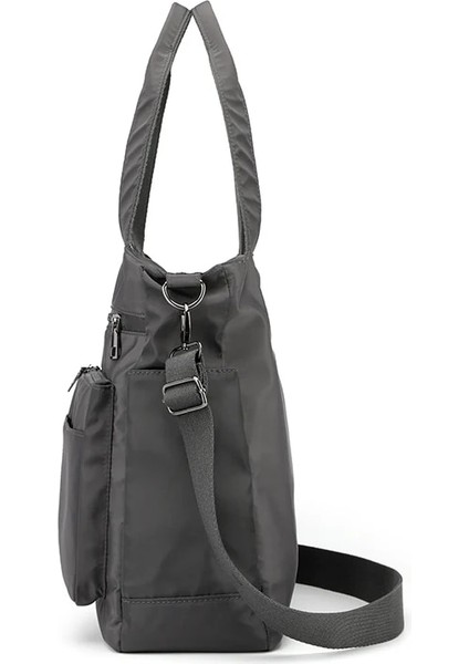 Kadın Su Geçirmez Oxford Tote Naylon Omuz Mumya Büyük Kapasiteli Tuval Üst Saplı Messenger Çanta (Yurt Dışından) modelleri