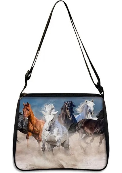 Hayvan Baskı Omuz Kadın Çapraz Çanta (Yurt Dışından)