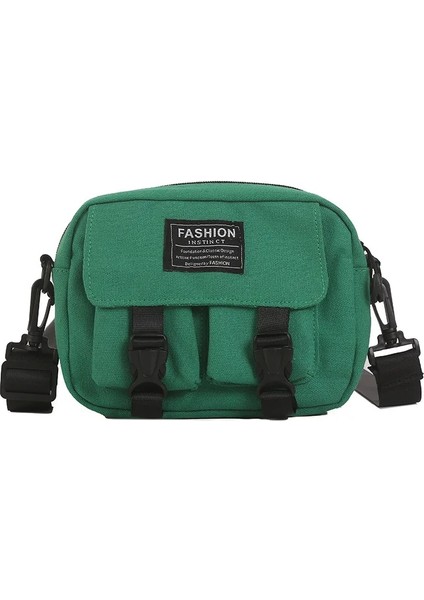 Küçük Kadın Kanvas Messenger Kadın Kore Kalıpçı Kadın Crossbody Çanta (Yurt Dışından)
