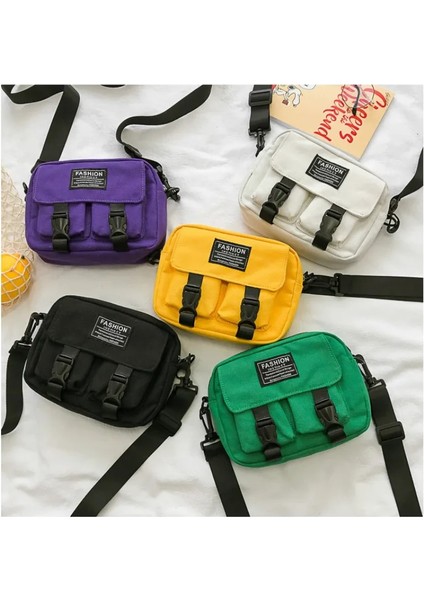 Küçük Kadın Kanvas Messenger Kadın Kore Kalıpçı Kadın Crossbody Çanta (Yurt Dışından) fiyatları