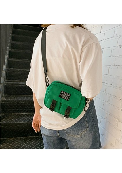 Küçük Kadın Kanvas Messenger Kadın Kore Kalıpçı Kadın Crossbody Çanta (Yurt Dışından) fırsatları