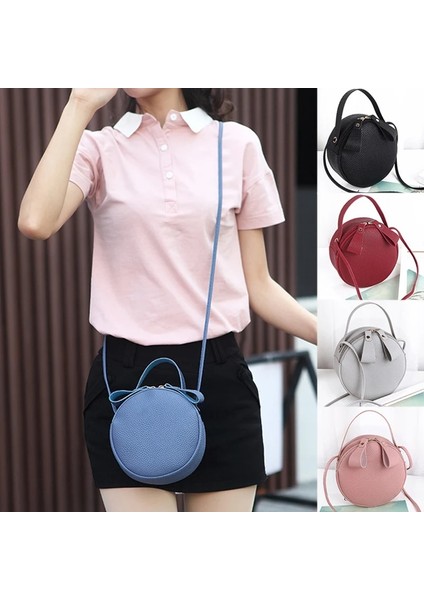Kadın Küçük Yuvarlak Daire Kız Sevimli Omuz Askılı Güzellik Kadın El Çanta (Yurt Dışından) fırsatları