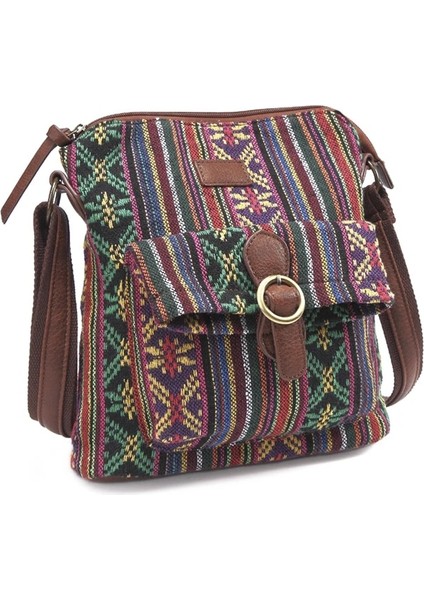 Bayrak Annmouler Vintage Kadın Omuz Kumaş Crossbody Kadın Messenger Kız Tote Çanta (Yurt Dışından) modelleri
