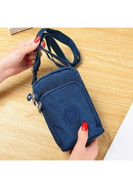 Kızlar Bozuk Para Cüzdanı Cüzdan Cep Kadın Messenger Para Kartları Tutucu Kadın Cüzdan Kılıfı Kalıp Fermuarlı Çanta (Yurt Dışından)