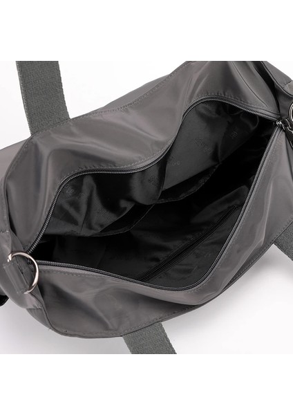 Kadın Su Geçirmez Oxford Tote Naylon Omuz Mumya Büyük Kapasiteli Tuval Üst Saplı Messenger Çanta (Yurt Dışından) indirimleri