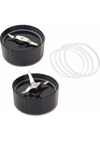 Yedek Çapraz ve Düz Bıçaklar - 250W Blender Meyve Sıkacağı Mikseri Için (Yurt Dışından)