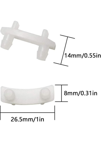 6 Adet Blender Silikon Sızdırmazlık Halkası Amortisörler Burç Şok Pedi (Yurt Dışından)