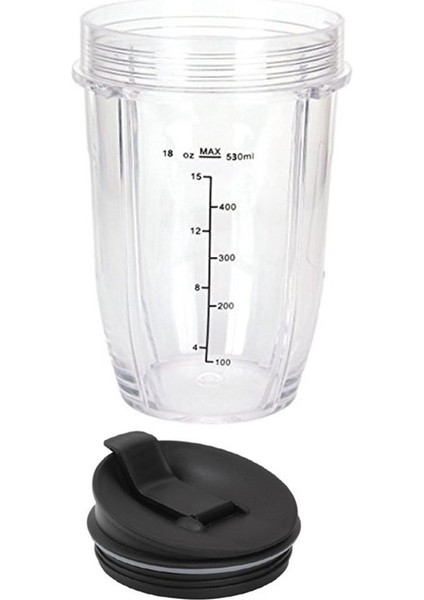 900W/1000W Nınja Meyve Sıkacağı Blender Için Nutri Ninja 18 Oz Bardak (2 Paket) (Yurt Dışından)