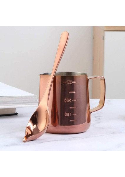 Süt Köpürtme Sürahisi Buharda Pişirme Sürahileri Sütlü Kahve Cappuccino, 350ML (Yurt Dışından) fırsatları