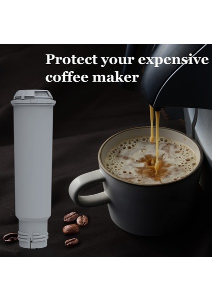 Krups Claris F088 Aqua Için 8 Adet Espresso Makinesi Su Filtresi (Yurt Dışından)