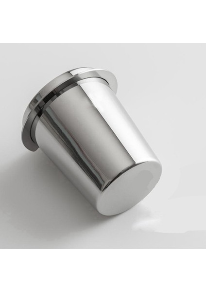 Paslanmaz Çelik Dozaj Bardağı Kahve Koklama Kupa Tozu (51MM Gümüş) (Yurt Dışından)
