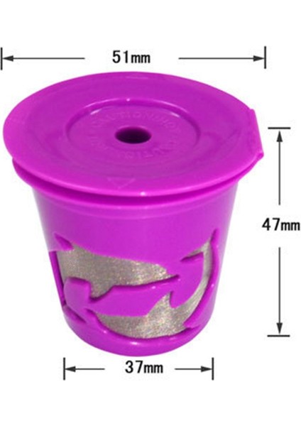 Keurig Doldurulabilir Kahve Kapsülü K-Fincan Filtre Keurig Makinesi K Için (Yurt Dışından)