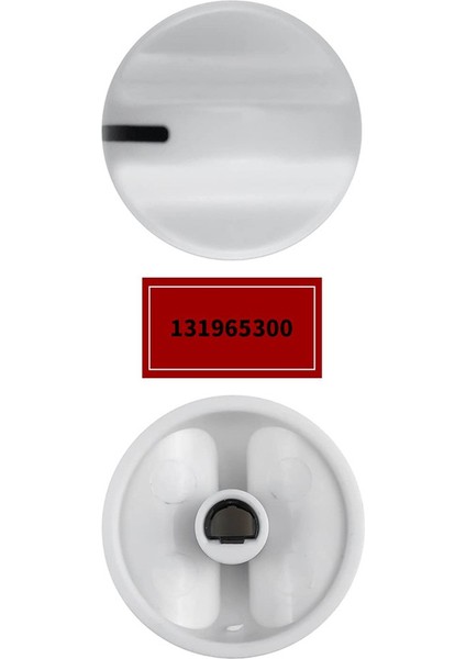 2x 131965300 Kurutucu Zamanlayıcı Düğmesi Yedek Parça 131666601'IN Yerini Alır (Yurt Dışından) indirimleri
