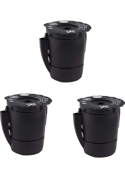 Keurig My K Cup 2.0 ve 1.0 K200 250 K425 475 Için 3'lü Paket Kahve Filtresi (Yurt Dışından)