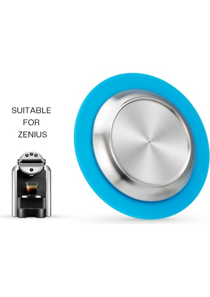 Nespresso Zenius Için Paslanmaz Çelik Kahve Filtresi Kahve Makinesi B (Yurt Dışından)