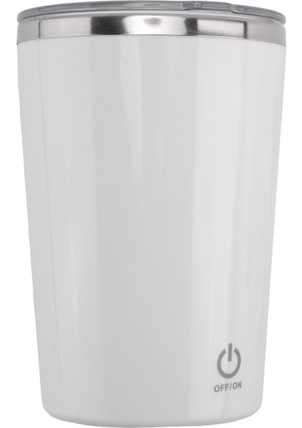 Elektrikli Karıştırma Kabı 350ML Manyetik Karıştırma Kabı Kendiliğinden Karıştırılan - Beyaz (Yurt Dışından)