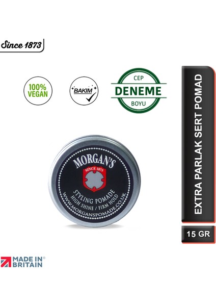 Black Label Şekillendirici Pomad 15 ml (DENEME CEP BOY)