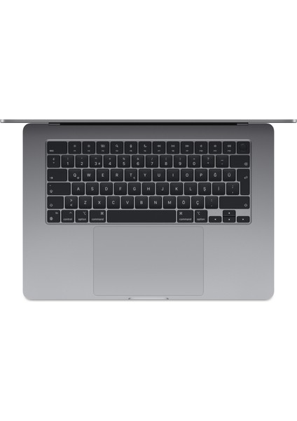 MacBook Air M3 Çip 16GB 512GB SSD macOS 15" Taşınabilir Bilgisayar Uzay Grisi MXD13TU/A