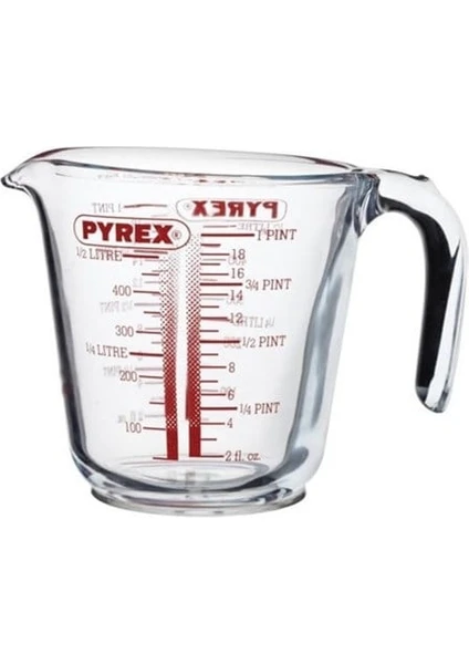 PYREX 263B000/7016 CAM ÖLÇÜ KABI 0,5 L