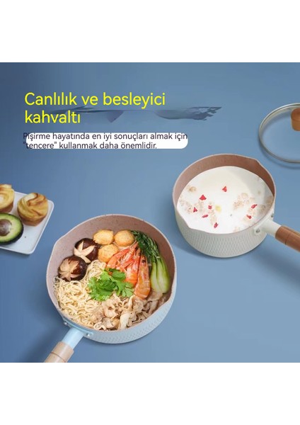 Xueping Pot Bebek Maması Takviyesi Yapışmaz Küçük Süt Kabı (Yurt Dışından)