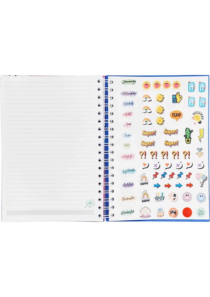 Sert Kapak Spiralli Tariihsiz Konuşan Ajanda 17X24 cm Tasarım-12 fiyatları