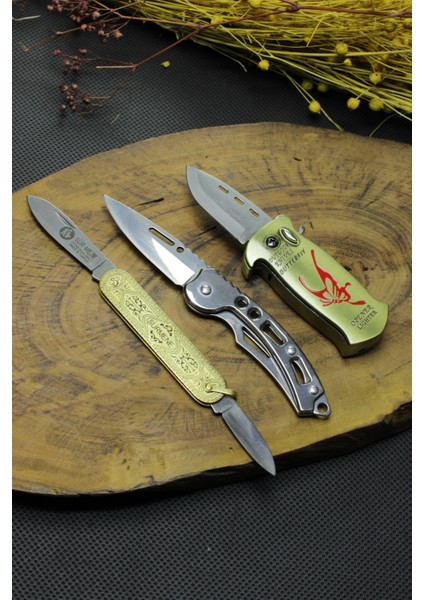 Bıçaklı Çakmak 16 cm Alaska Çakı ve Sürmene Çakı