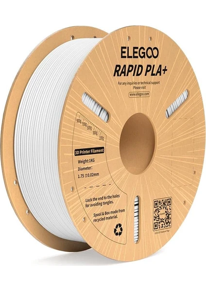 Rapıd Pla Filament Beyaz 1kg