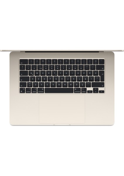 MacBook Air M3 Çip 8gb 512GB SSD Macos 15" Taşınabilir Bilgisayar Yıldız Işığı MRYT3TU/A