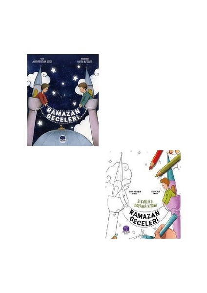 Ramazan Geceleri - Ramazan Geceleri Etkinlikli Boyama Kitabı 2'li Set - Jenny Molendyk Divleli